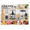 Кухонний комбайн Sokany SK-03020 5в1 500 Вт 2 л сталь Sokany