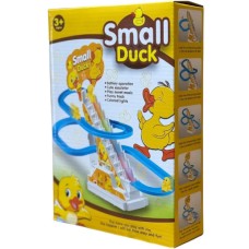 Трек горка Duck Веселые уточки 96 деталей желтый