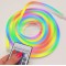 Неонова LED стрічка 3 м RGB Bluetooth з пультом IP68 generic