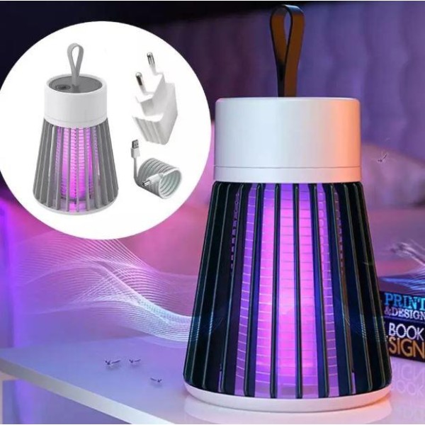 Пастка від комарів Mosquito USB акумуляторна сіра Mosquito