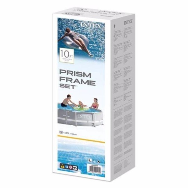 Басейн каркасний Intex Prism Frame Pool 305х76 см круглий Intex