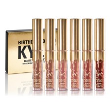 Набор матовых помад Kylie Birthday Edition 6 цветов стойкий
