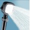 Насадка для душу Shower Head високого тиску чорна generic