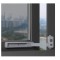 Замок оконный блокиратор B3301 пластиковый серый generic