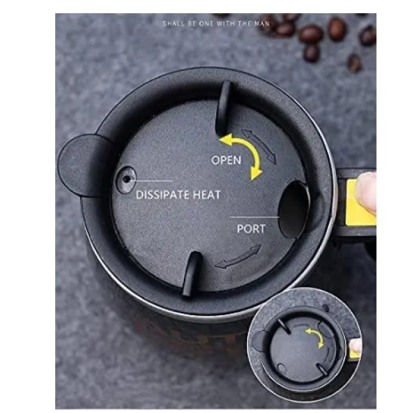 Кухоль-мішалка self stirring mug 450 мл сталевий generic