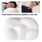 Подушка анатомическая egg sleeper 50х30 см белая generic