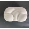 Подушка анатомическая egg sleeper 50х30 см белая generic