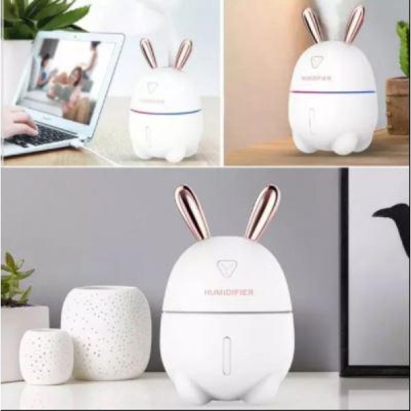 Зволожувач повітря Зайчик Humidifier 200 мл рожевий generic