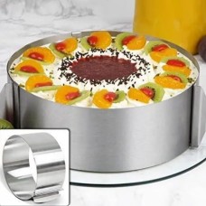 Форма раздвижная для торта Cake Ring 16-28 см нержавеющая сталь