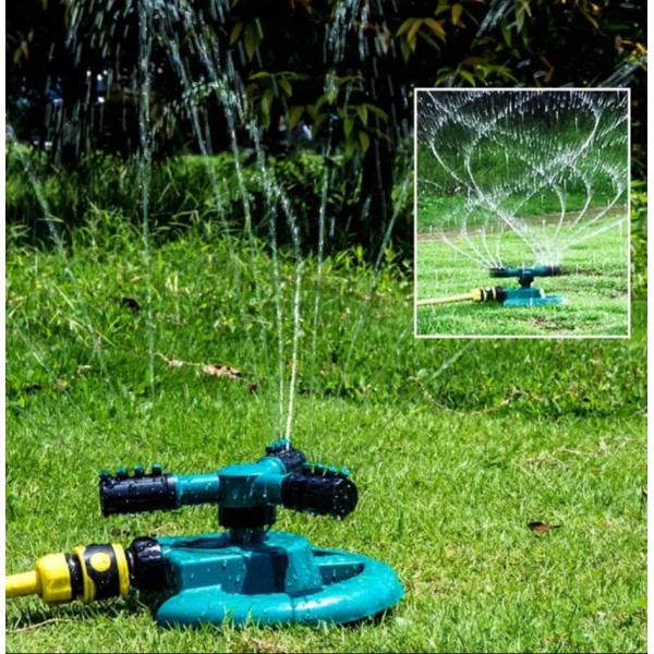 Разбрызгиватель садовый Lawn Sprinkler 360 зеленый generic
