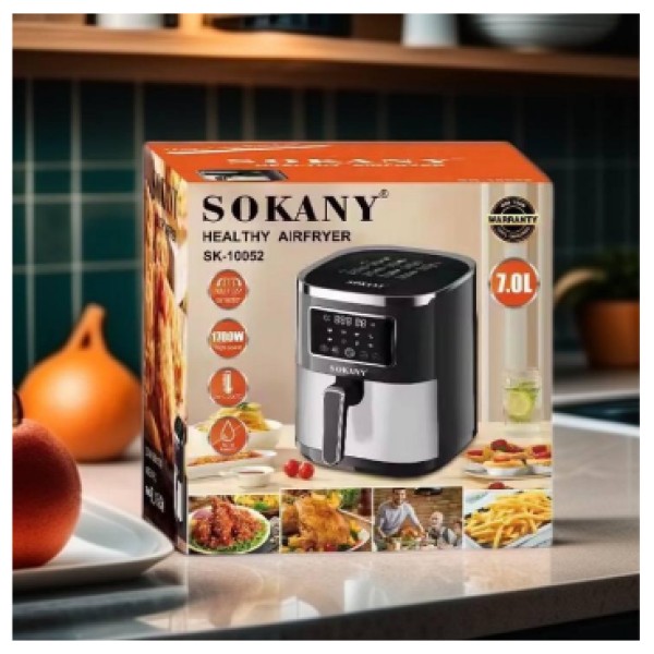 Аэрофритюрница Sokany Air Fryer SK-10052 7 л 1700 Вт Sokany