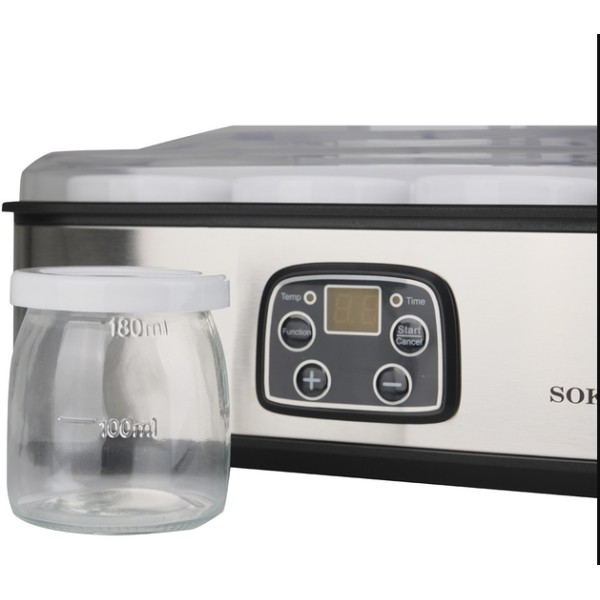 Йогуртниця Sokany SK-2303 на 8 скляних баночок 25 Вт Sokany