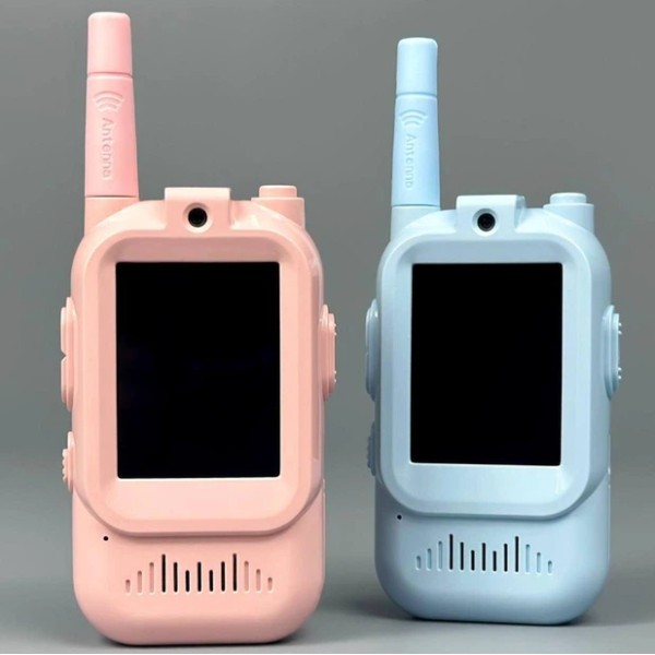 Дитяча відеорація Video Walkie Talkie HD камера рожева generic
