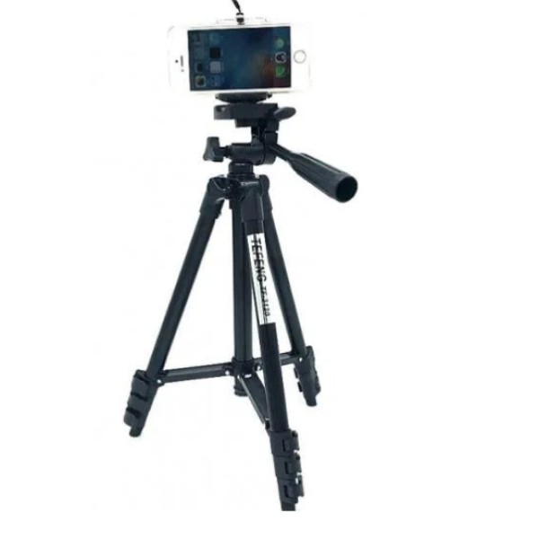 Штатив для камери Tripod 3120 алюмінієвий 102 см чорний generic