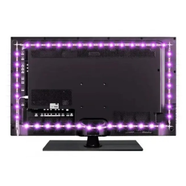Світлодіодна rgb стрічка 5050 5 м з пультом керування usb generic