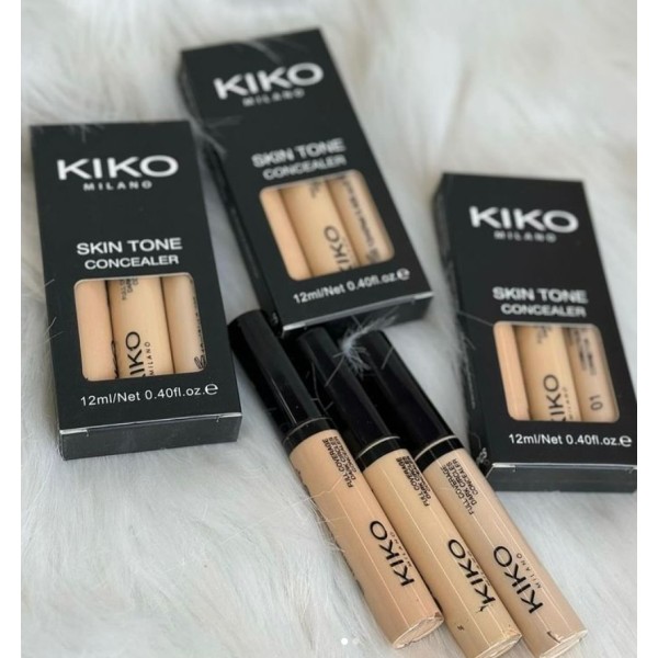 Консилер Kiko Skin Tone матовий набір 3 штуки бежевий Kiko