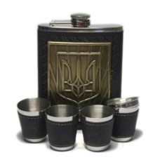 Подарунковий набір з флягою generic символіка україни