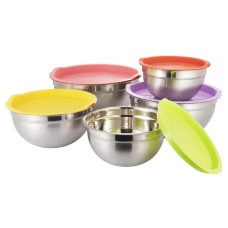 Набор кухонных салатниц salad bowl мерная шкала