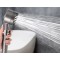 Лійка для душу Turbocharged Shower Head 3 режими хром generic