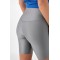 Велосипедки женские эластичные бифлекс серые Lurex
