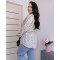 Блузка женская вискозная свободная Блуа тиффани PEONY