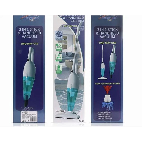 Пилосос вертикальний SPANDY 2 в 1 циклонний 600 Вт generic
