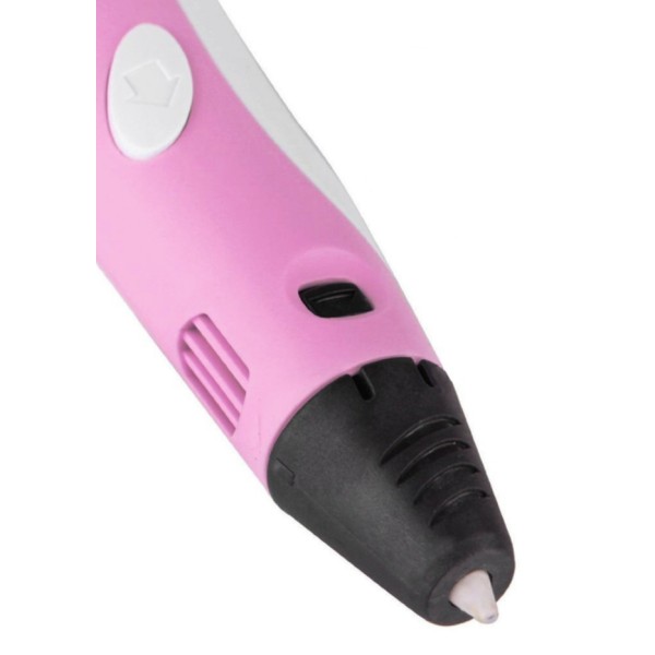3D ручка Pen-2 розовый LCD экран 100 м пластика generic