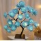 Светильник дерево Роза 52 см 24 LED синий USB generic