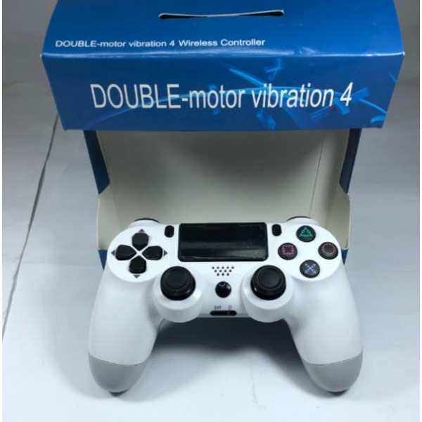 Геймпад PS4 DOUBLE-motor vibration 4 Bluetooth белый generic