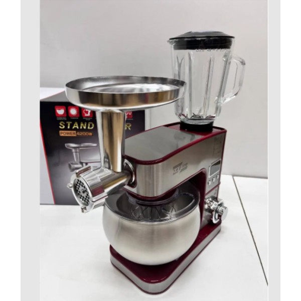 Кухонний комбайн Zepline ZP-135 7 в 1 4200 Вт 6 л LCD дисплей Zepline