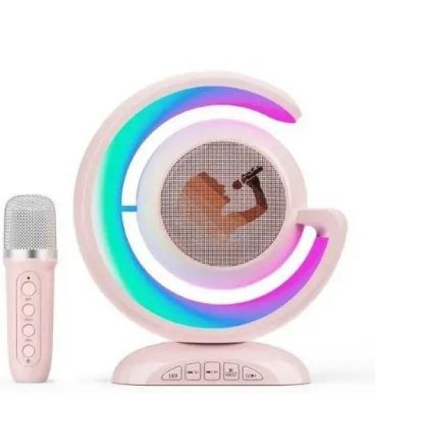 Лампа-нічник Lightshow YS-110 Bluetooth колонка RGB мікрофон Lightshow
