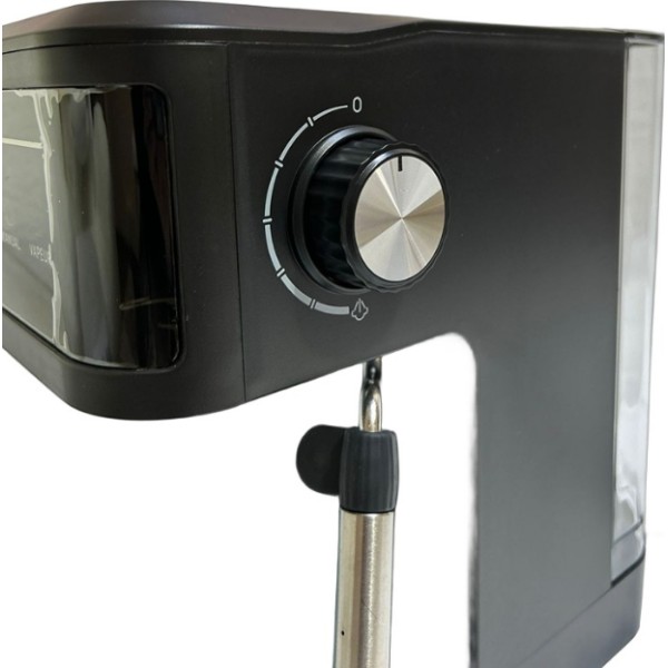 Кофемашина рожковая SOKANY SK-04025 с капучинатором черная Sokany