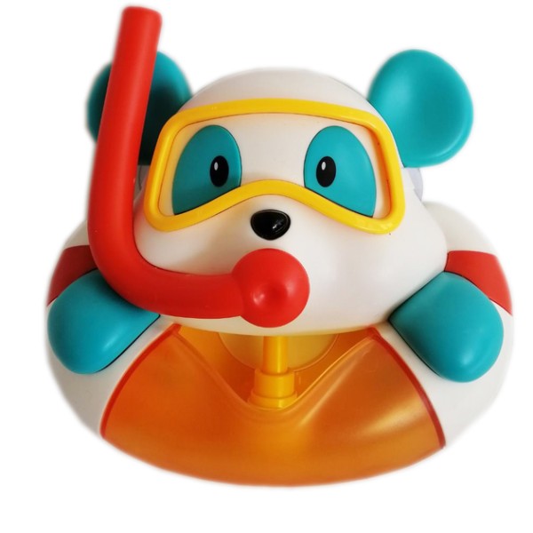 Игрушка для купания Мишка генератор пены музыкальный коричневый generic
