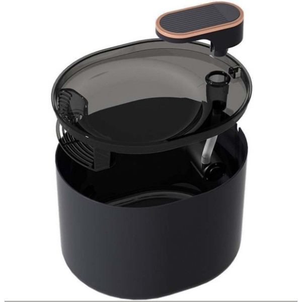 Поилка автоматическая Фонтан USB 3 л черная generic