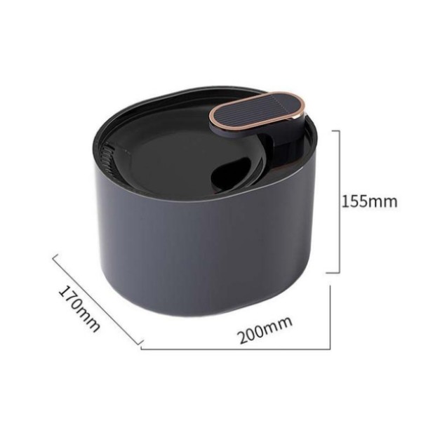 Поилка автоматическая Фонтан USB 3 л черная generic