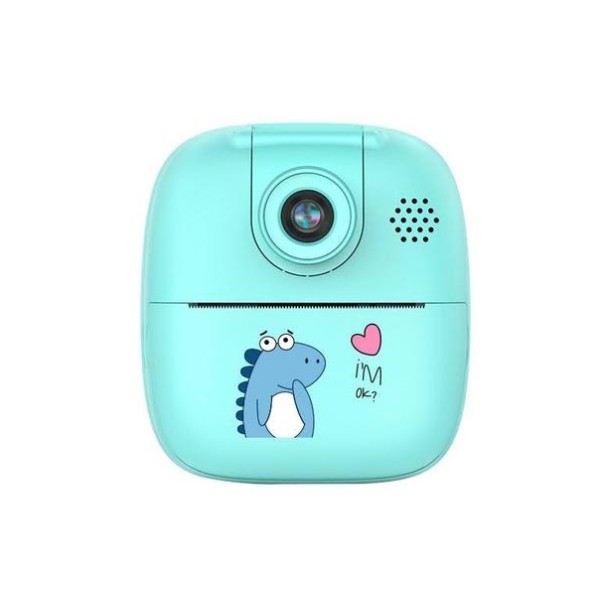 Дитячий фотоапарат M4 Kids Print Camera 1080p блакитний generic