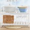 Полка кухонная раздвижная Kitchen Rack 38-70 см 2 яруса белая generic