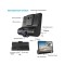 Видеорегистратор Car DVR WDR Full HD 3 камеры 4 дюйма черный generic