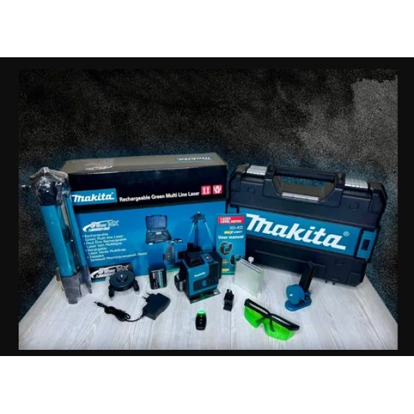 Лазерний нівелір Makita SK700GDZ 16 ліній зелений makita