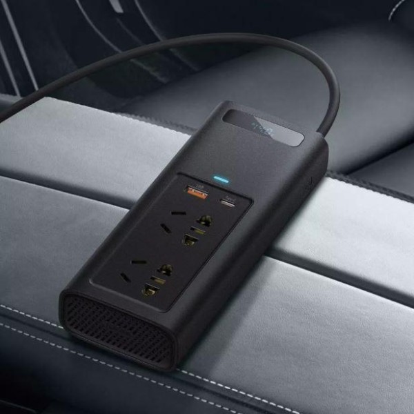 Автомобильный инвертор Baseus In-car Inverter 150W с быстрой зарядкой Baseus