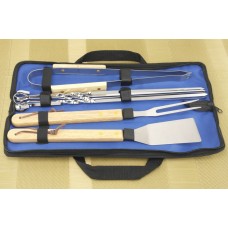 набор для гриля и барбекю 8 предметов в чехле