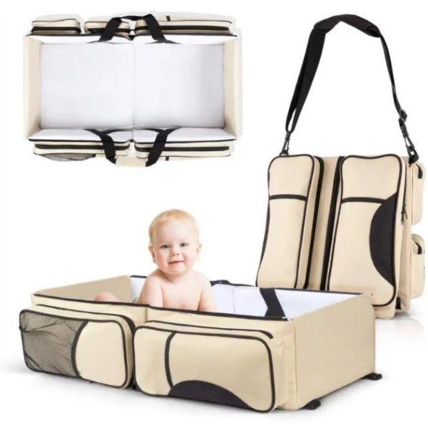 Сумка-переноска baby bed and bag трансформер-ліжечко 0-12 міс generic