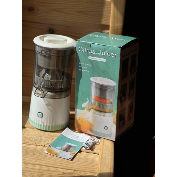 Соковыжималка Citrus Juicer аккумуляторная портативная белый generic