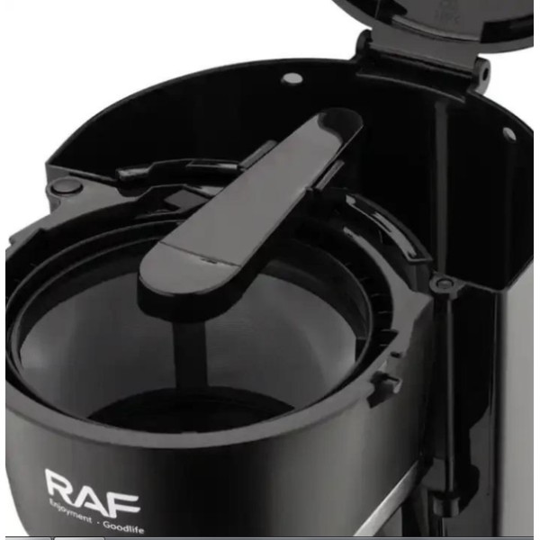 Кофеварка автоматическая RAF R.I39 900 Вт стеклянная колба черная RAF