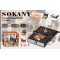 Гриль Sokany SK-08092-3 3-в-1 1500 Вт контактный серебристый Sokany