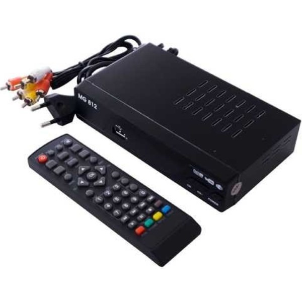 Тюнер цифровий ефірний T2 MG 812 TV Wi-Fi IPTV чорний MG