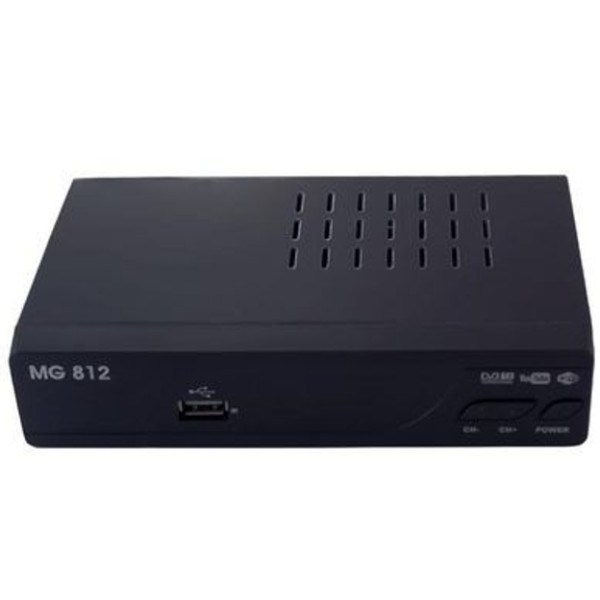 Тюнер цифровий ефірний T2 MG 812 TV Wi-Fi IPTV чорний MG