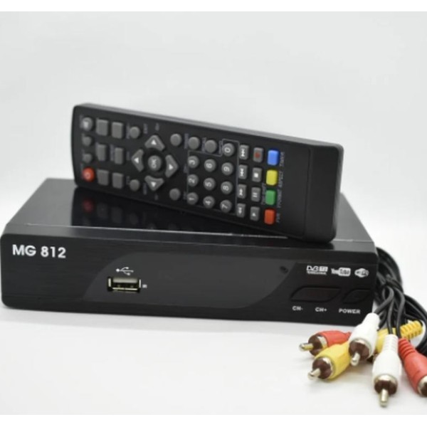 Тюнер цифровий ефірний T2 MG 812 TV Wi-Fi IPTV чорний MG