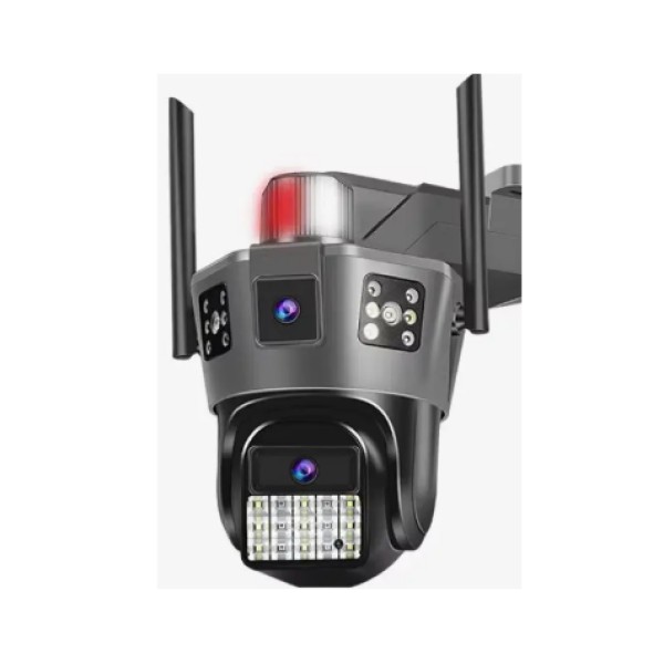 Вулична IP камера SD39-4G Solar 6MP з двома обєктивами чорна generic