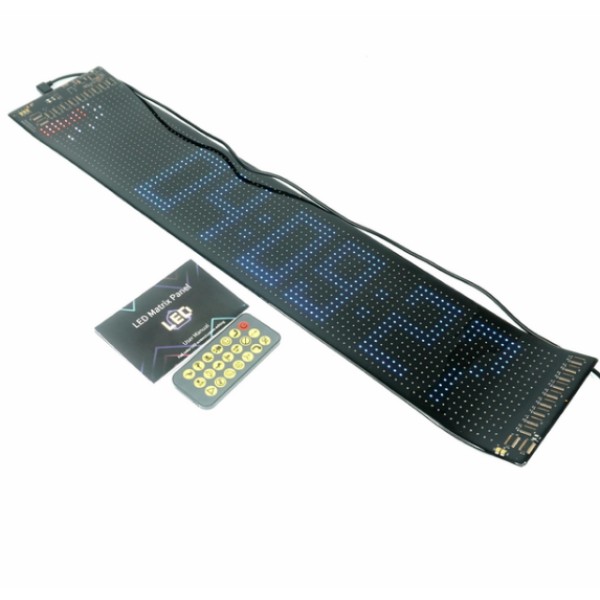 Гнучкий екран LED Matrix Panel 120x595 мм Wi-Fi RGB generic